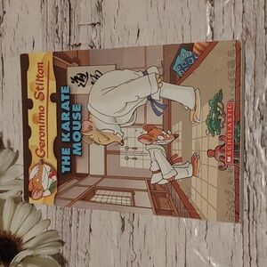 3/$13 Geronimo Stilton The Karate mouse Kids children novel reading book step up